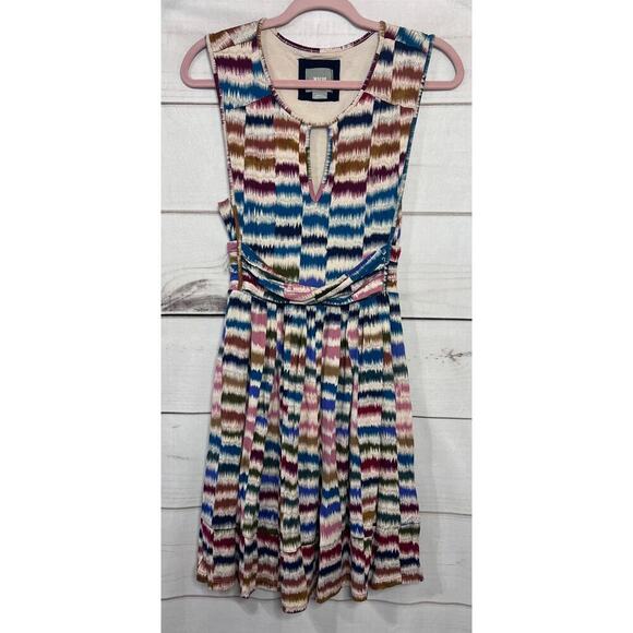 Maeve Size XS Dress Anthropologie Boehmian Sleeveless Fun Flirty Fall - Picture 1 of 6